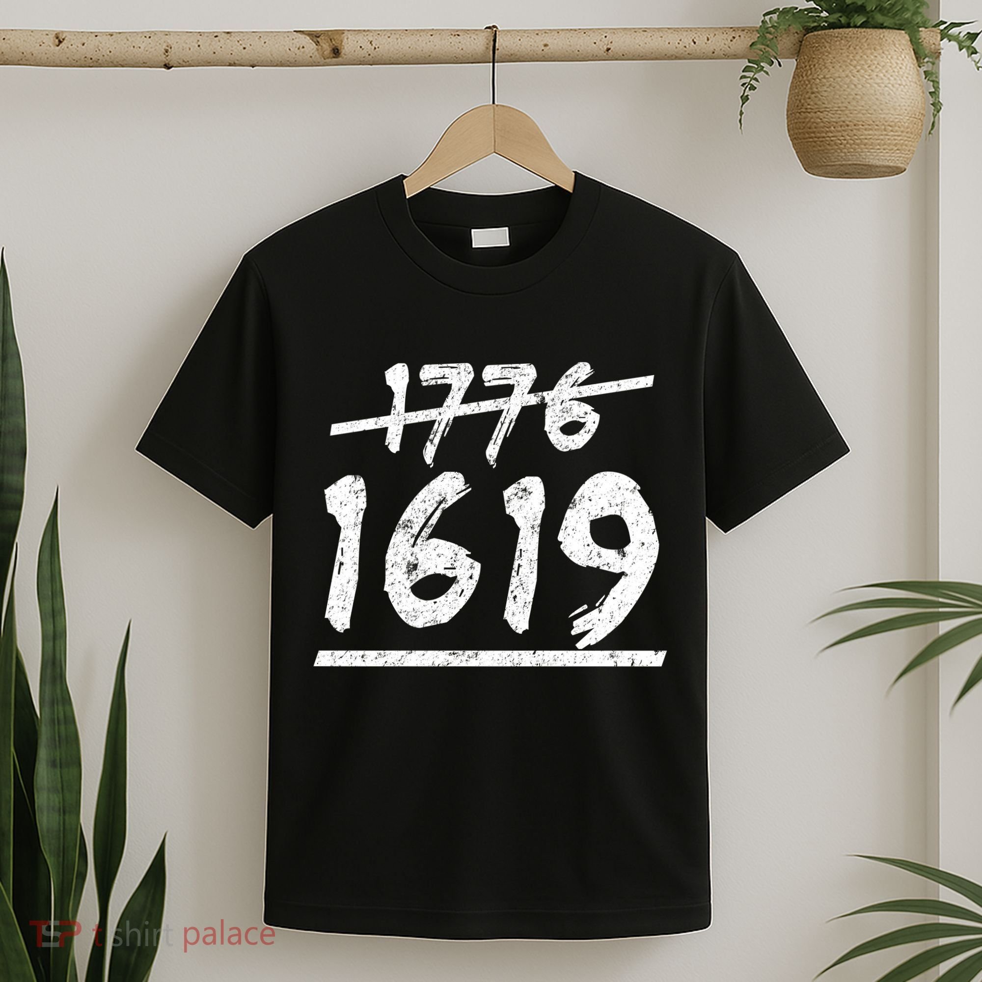 Est 1776 Black History Ancestors 1619 T-Shirt