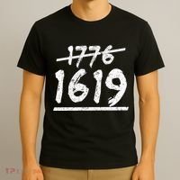 Est 1776 Black History Ancestors 1619 T-Shirt thumb 3