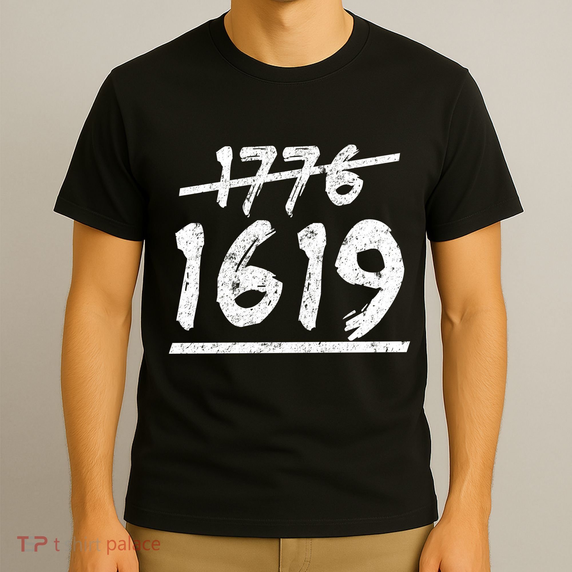 Est 1776 Black History Ancestors 1619 T-Shirt
