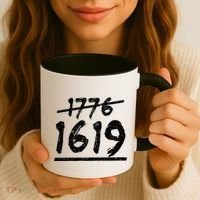 Est 1776 Black History Ancestors 1619 Coffee Mug thumb 3