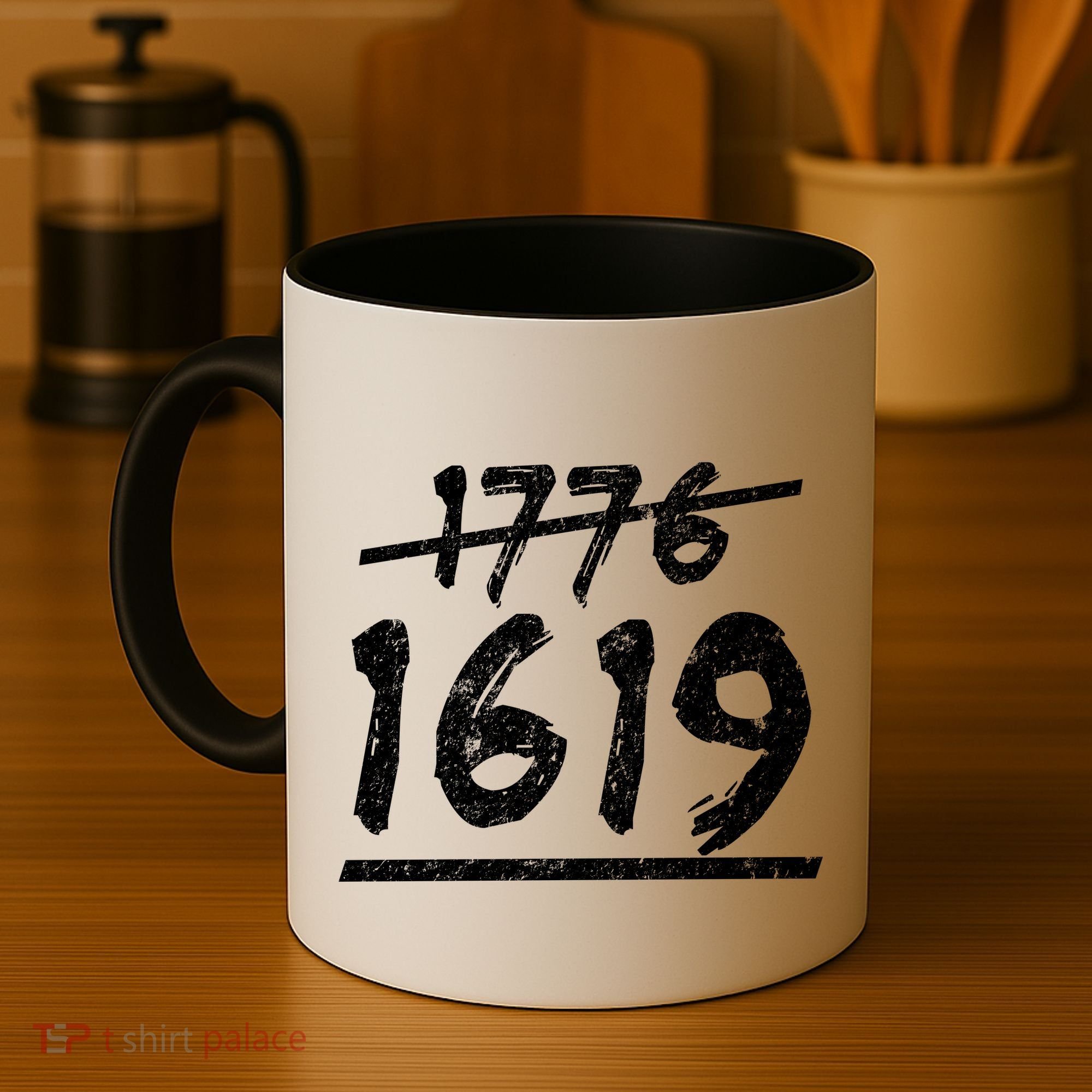 Est 1776 Black History Ancestors 1619 Coffee Mug