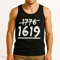Est 1776 Black History Ancestors 1619 Tank Top thumb 3