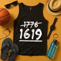 Est 1776 Black History Ancestors 1619 Tank Top thumb 4