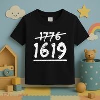 Est 1776 Black History Ancestors 1619 Toddler T-Shirt thumb 3