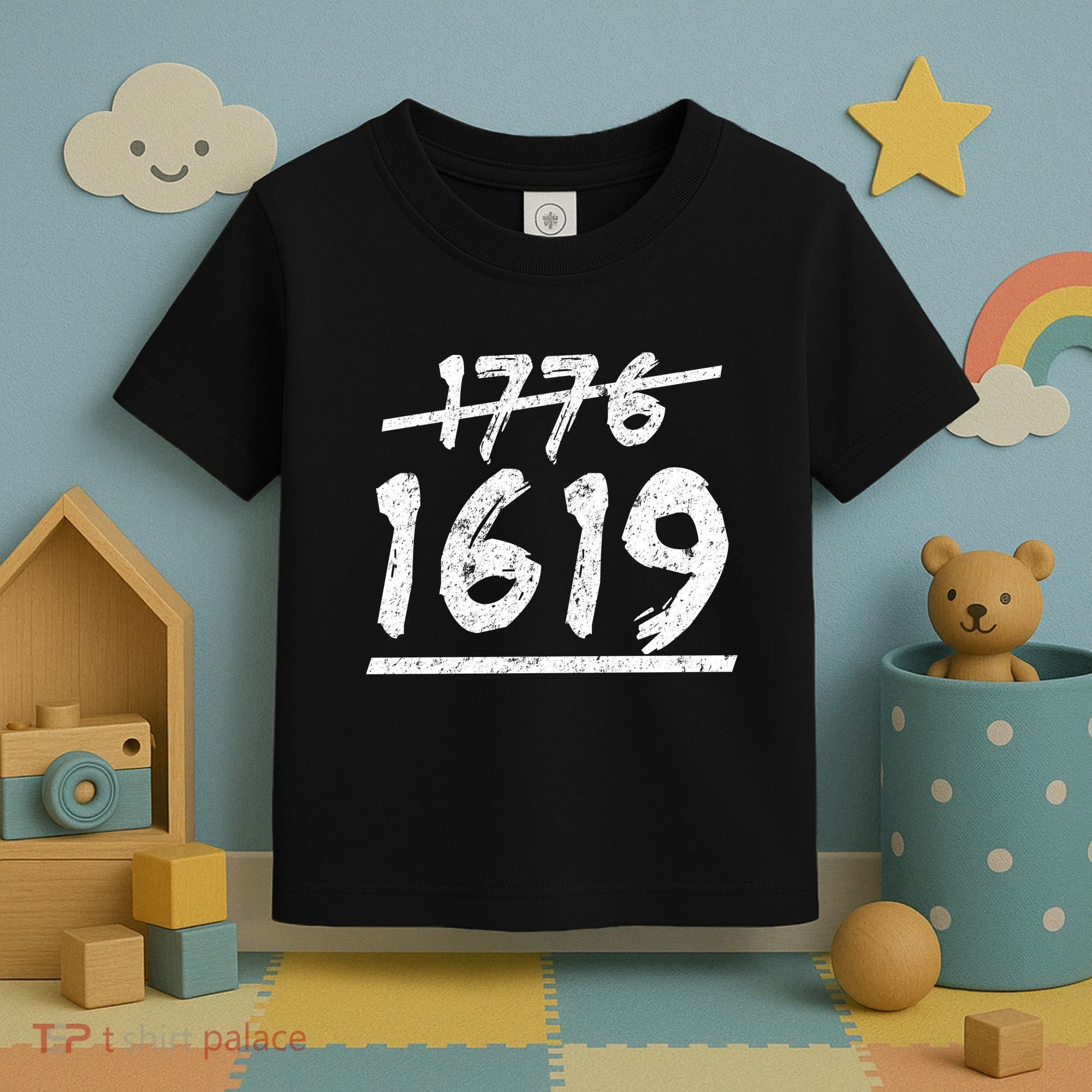 Est 1776 Black History Ancestors 1619 Toddler T-Shirt