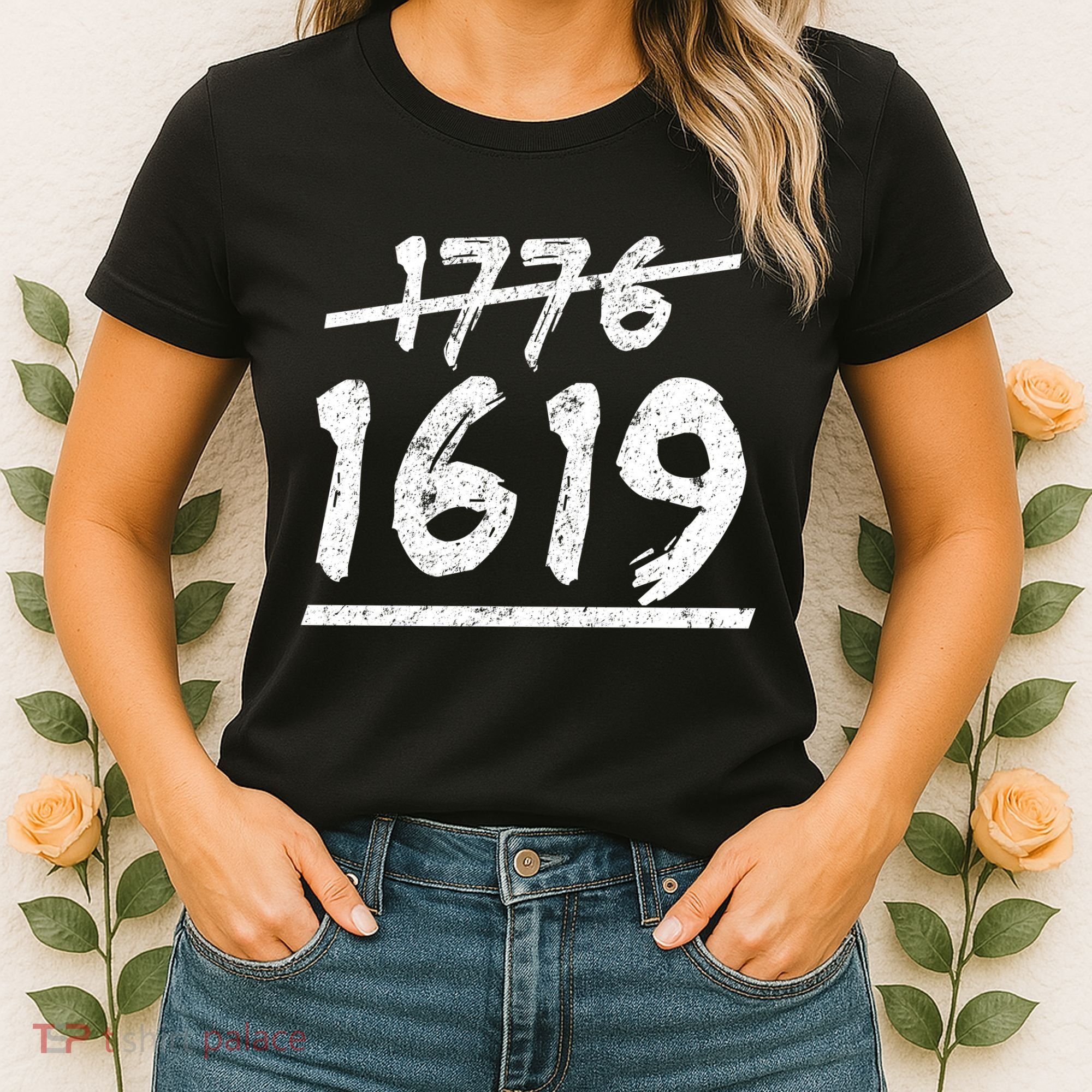 Est 1776 Black History Ancestors 1619 Women's T-Shirt