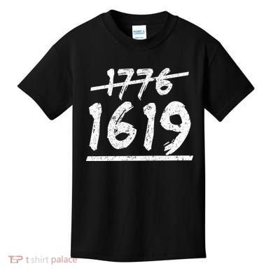 Est 1776 Black History Ancestors 1619 Kids T-Shirt