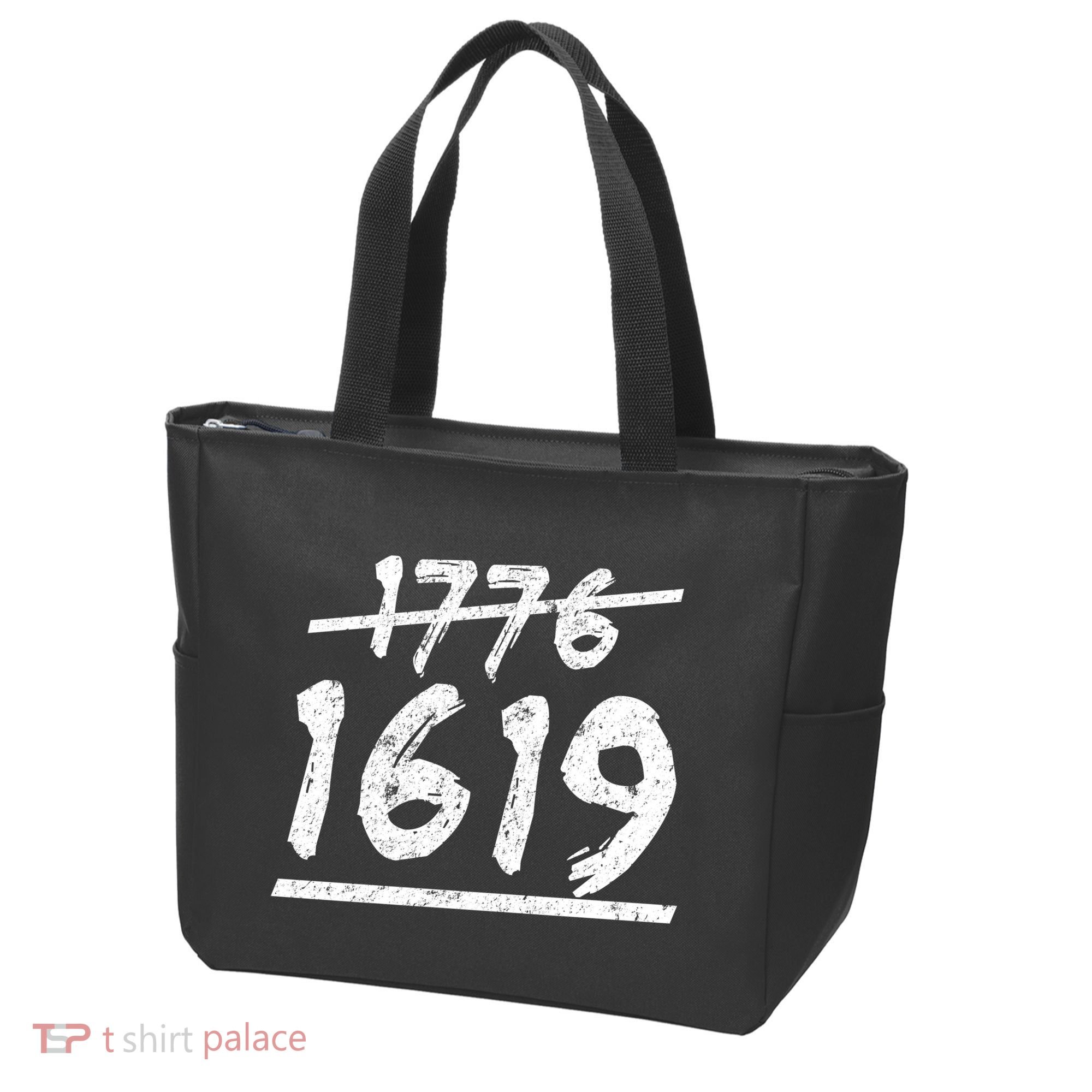 Est 1776 Black History Ancestors 1619 Tote Bag