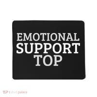 Emotional Support Top Emotional Support Human Mousepad thumb 0