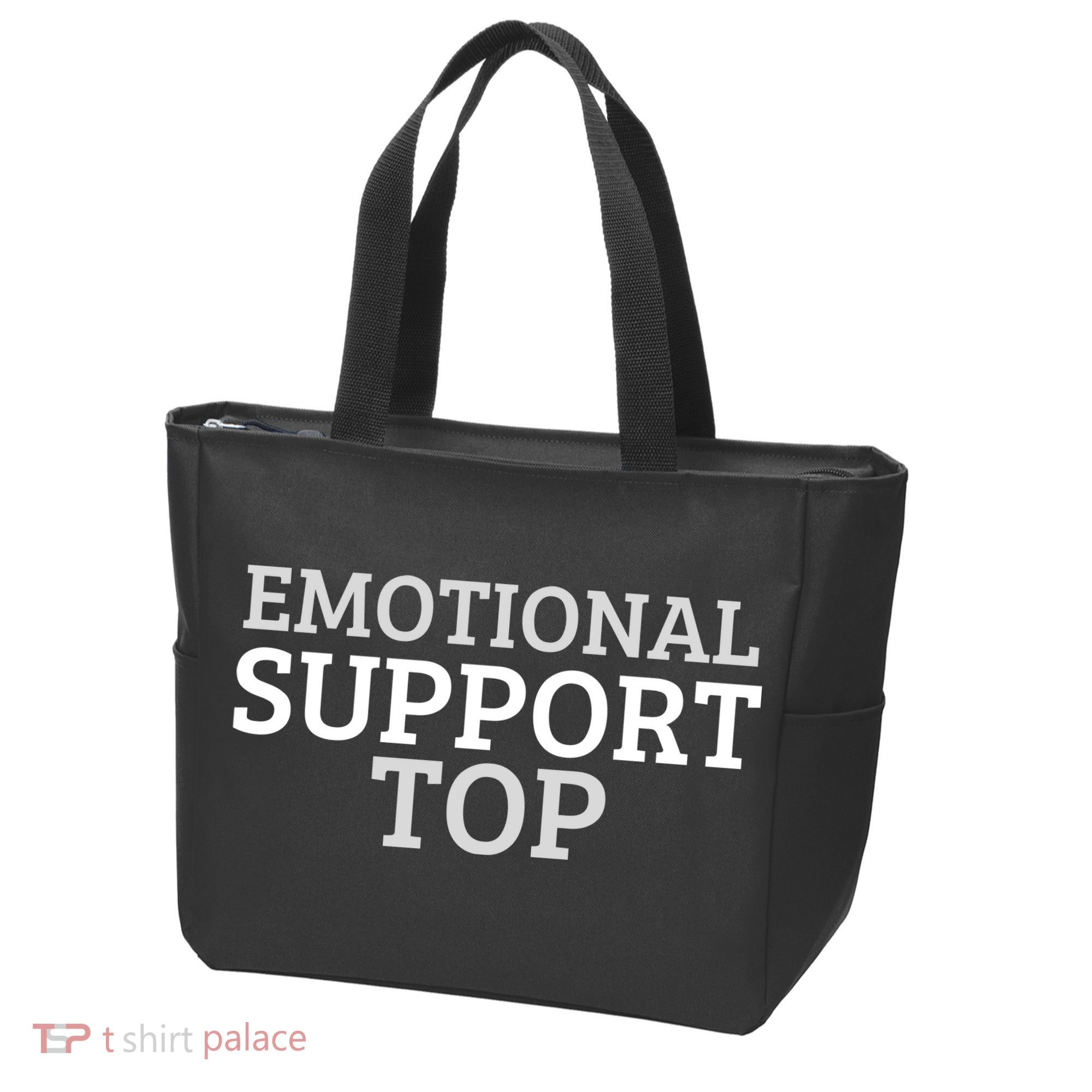 Emotional Support Top Emotional Support Human Tote Bag