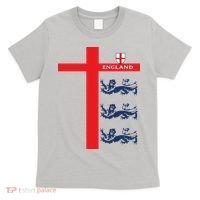 England Soccer Three Lions Flag T-Shirt thumb 0
