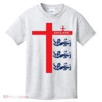 England Soccer Three Lions Flag Kids T-Shirt thumb 0
