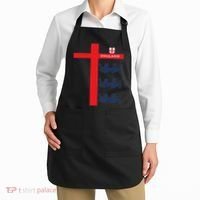 England Soccer Three Lions Flag Apron thumb 2