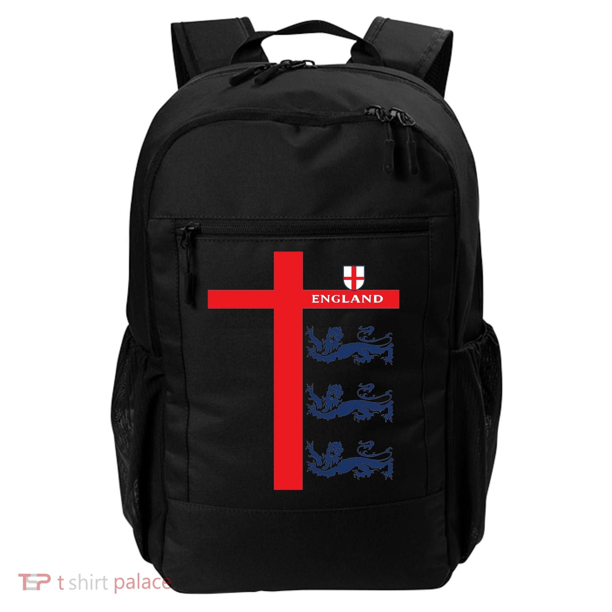 England Soccer Three Lions Flag Backpack