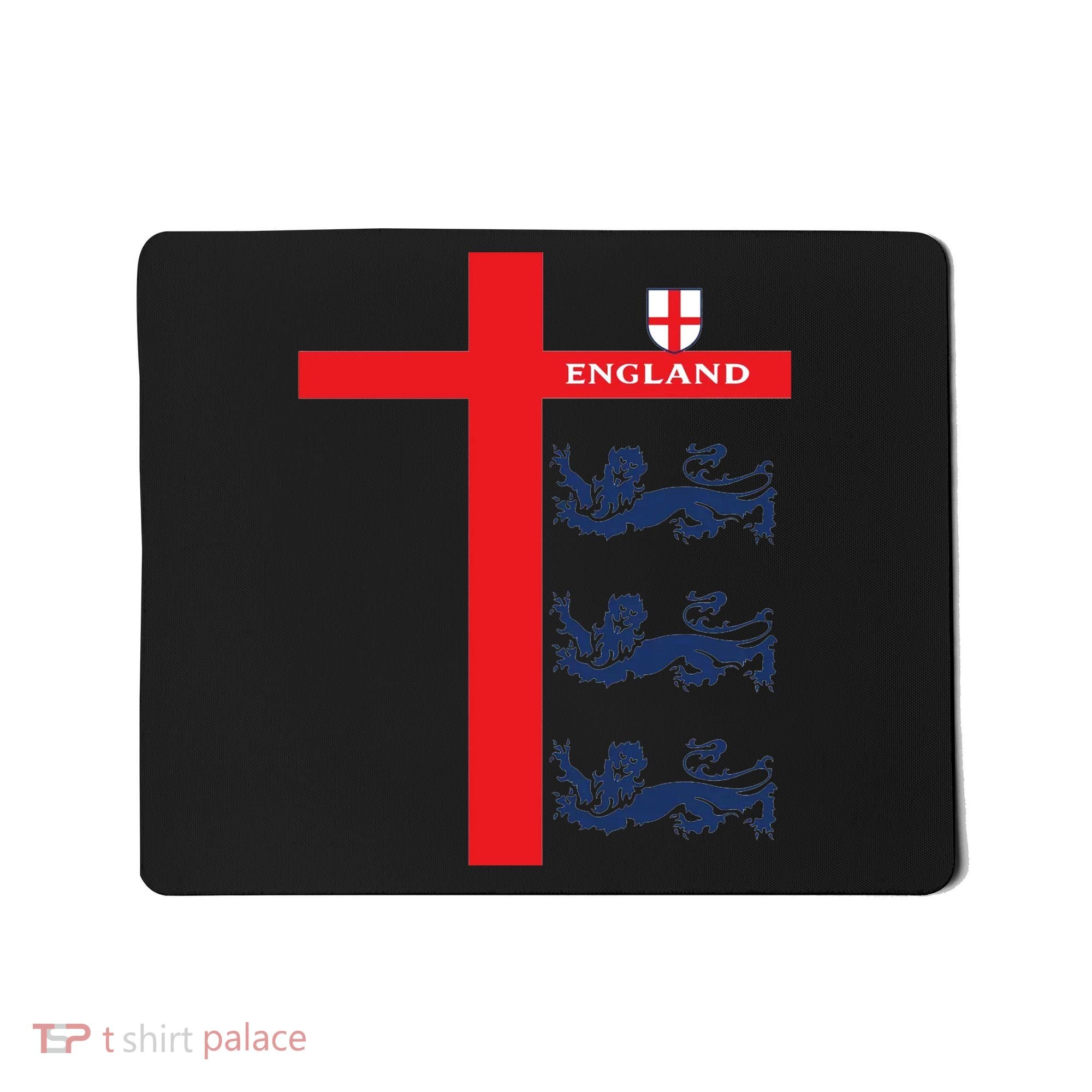 England Soccer Three Lions Flag Mousepad