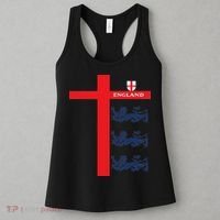 England Soccer Three Lions Flag Women's Tank Top thumb 3