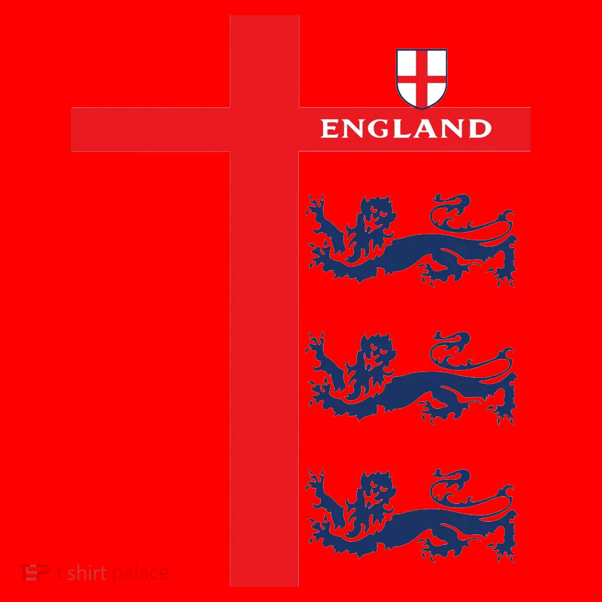England Soccer Three Lions Flag Santa Hat