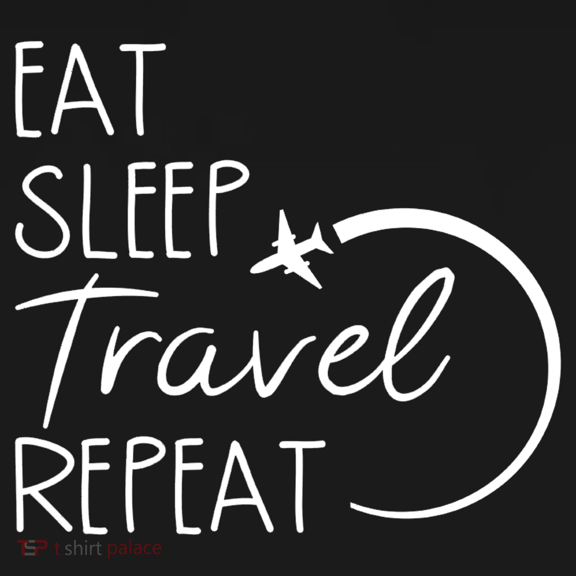 Eat Sleep Travel Repeat Vacation Kids Hoodie