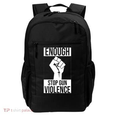 Enough Stop The Violence Fist Backpack