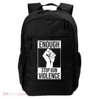 Enough Stop The Violence Fist Backpack thumb 0