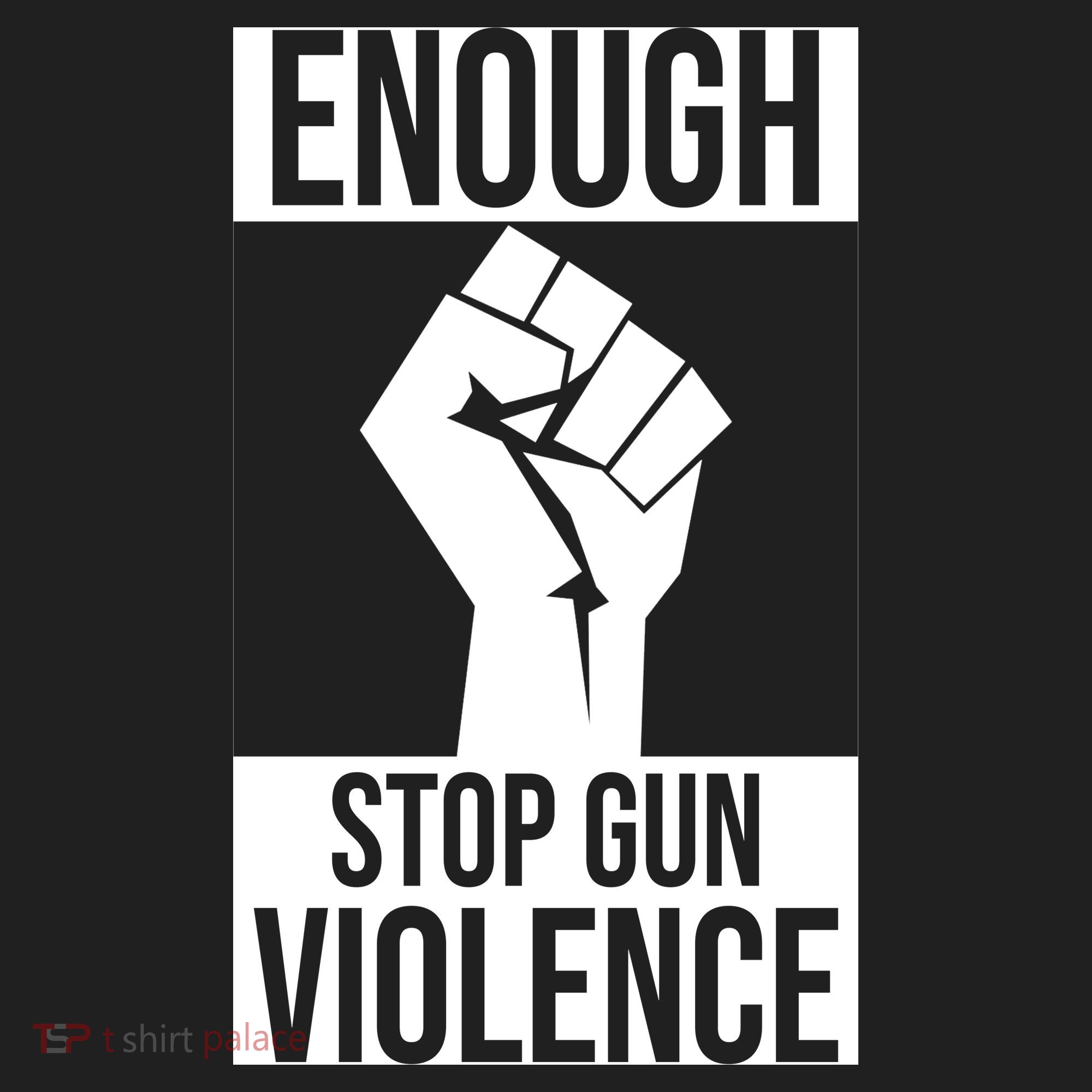 Enough Stop The Violence Fist Beanie