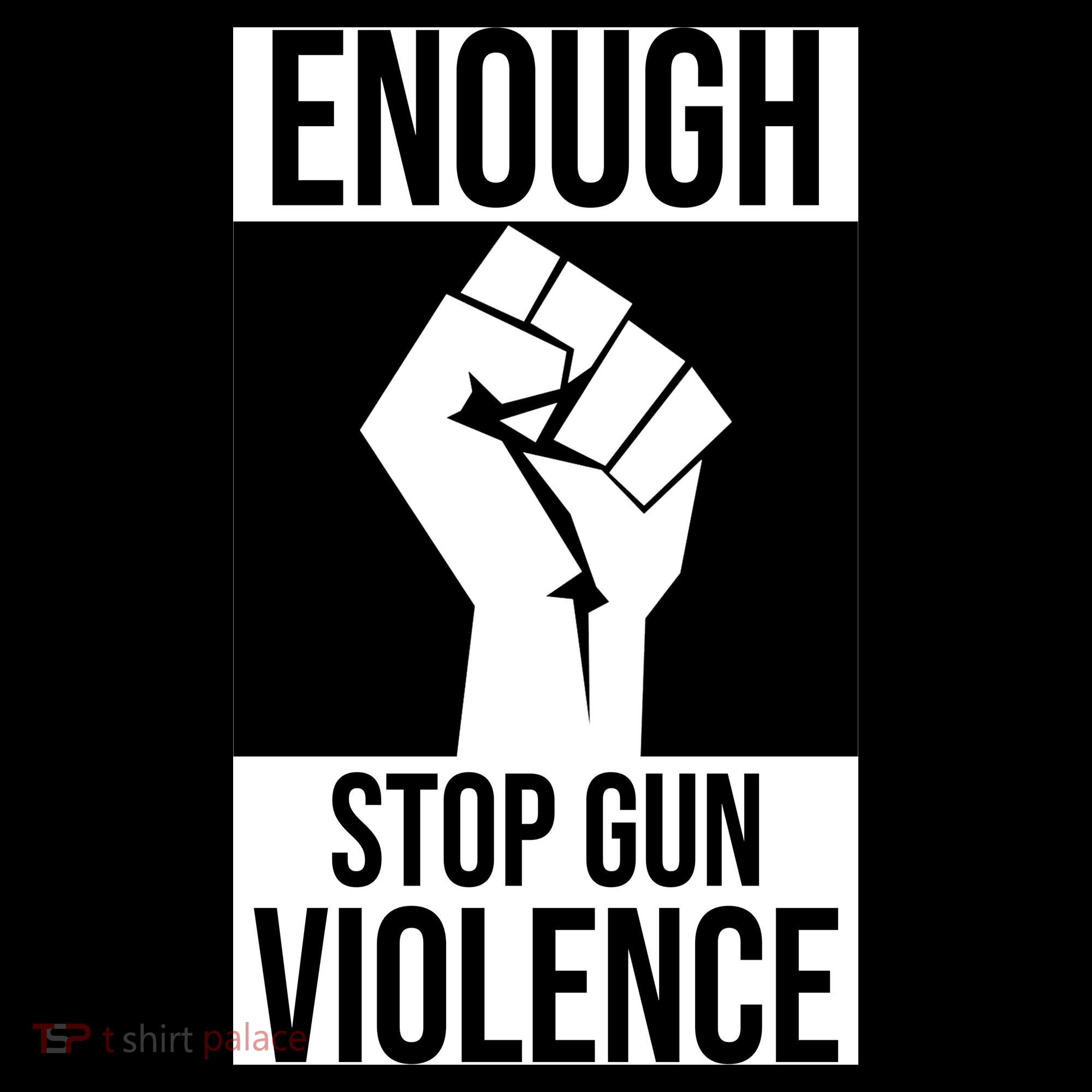 Enough Stop The Violence Fist Women's Hoodie