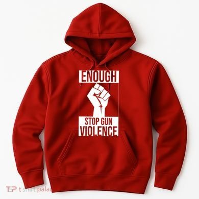 Enough Stop The Violence Fist Hoodie