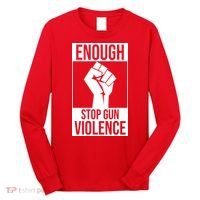 Enough Stop The Violence Fist Long Sleeve Shirt thumb 0