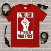 Enough Stop The Violence Fist T-Shirt thumb 5