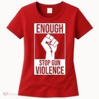 Enough Stop The Violence Fist Women's T-Shirt thumb 0