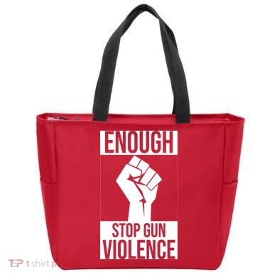 Enough Stop The Violence Fist Tote Bag