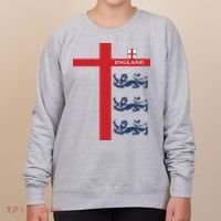 England Soccer Three Lions Flag Women's Sweatshirt thumb 0