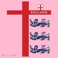 England Soccer Three Lions Flag Coaster thumb 2