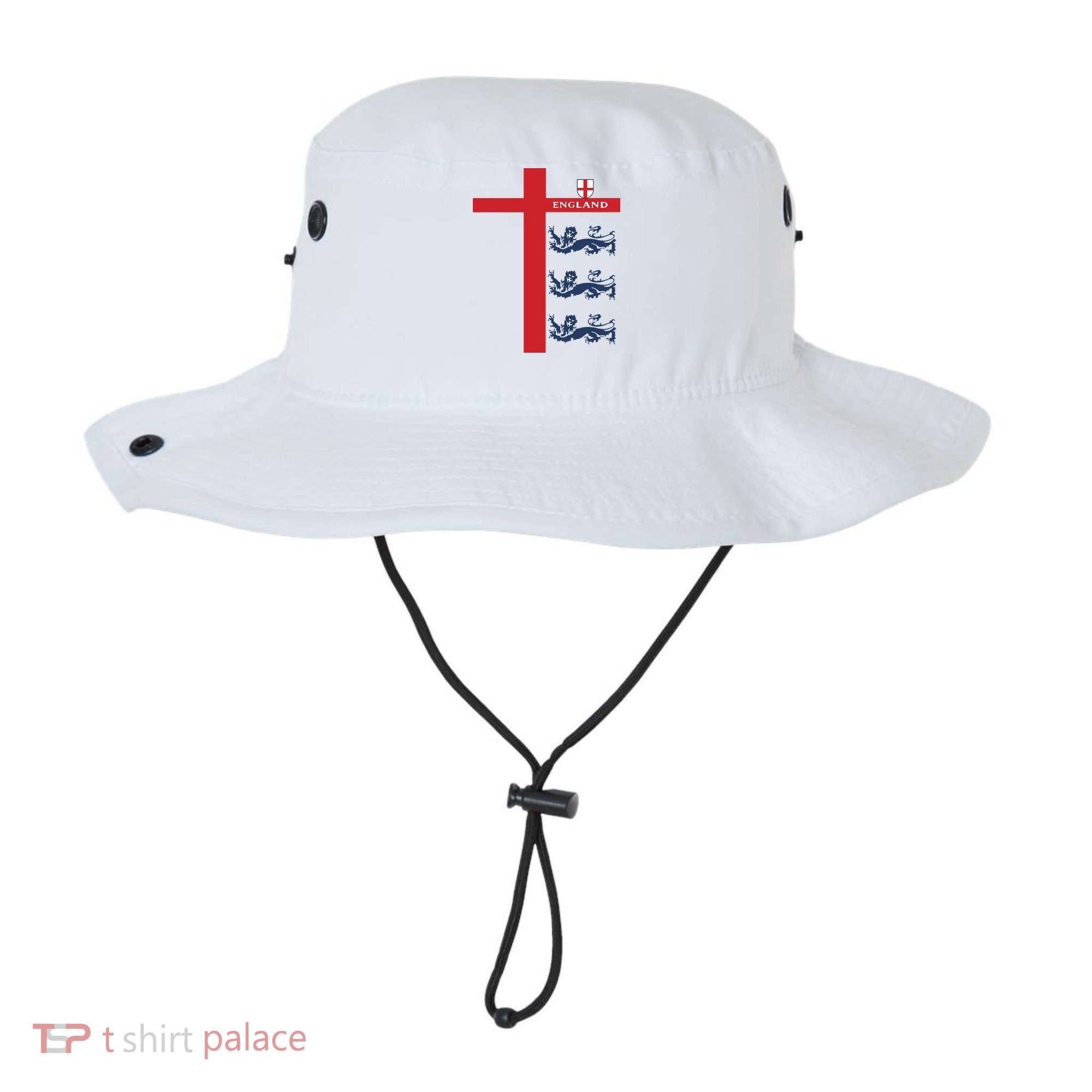 England Soccer Three Lions Flag Bucket Hat
