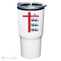 England Soccer Three Lions Flag Tumbler thumb 0
