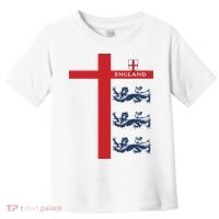 England Soccer Three Lions Flag Toddler T-Shirt thumb 0