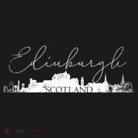 Edinburgh Scotland Tourist Graphic Skyline City Gift Women's Hoodie thumb 2