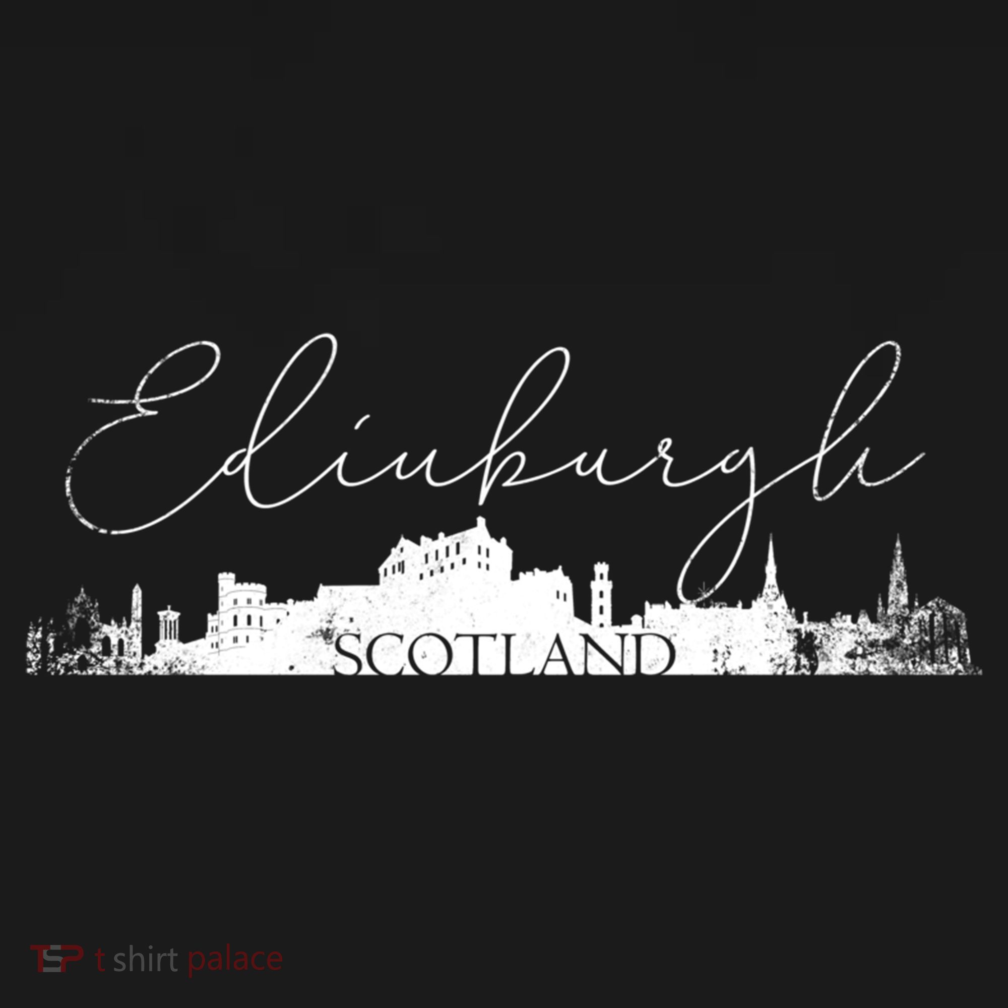 Edinburgh Scotland Tourist Graphic Skyline City Gift Women's Hoodie