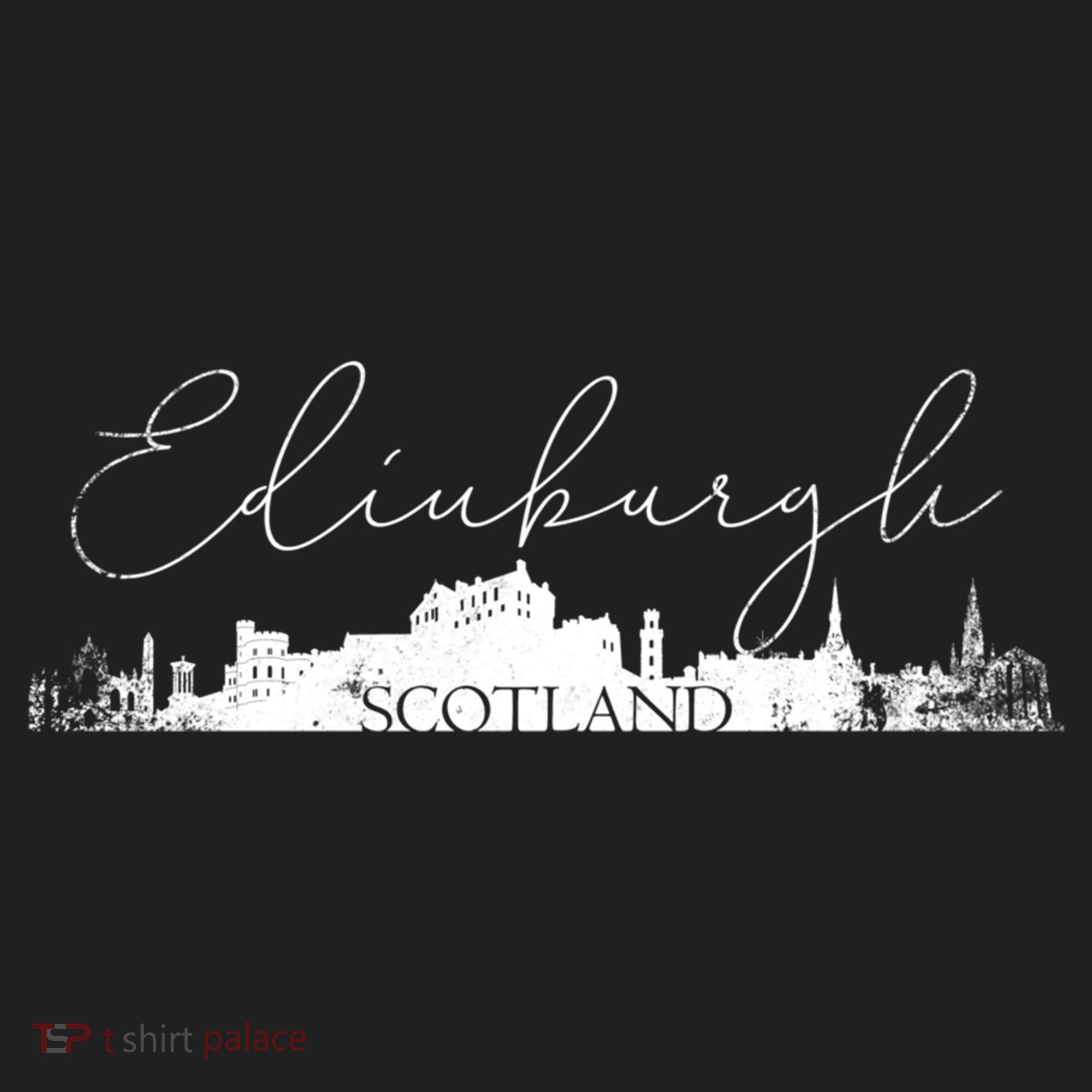 Edinburgh Scotland Tourist Graphic Skyline City Gift Tumbler