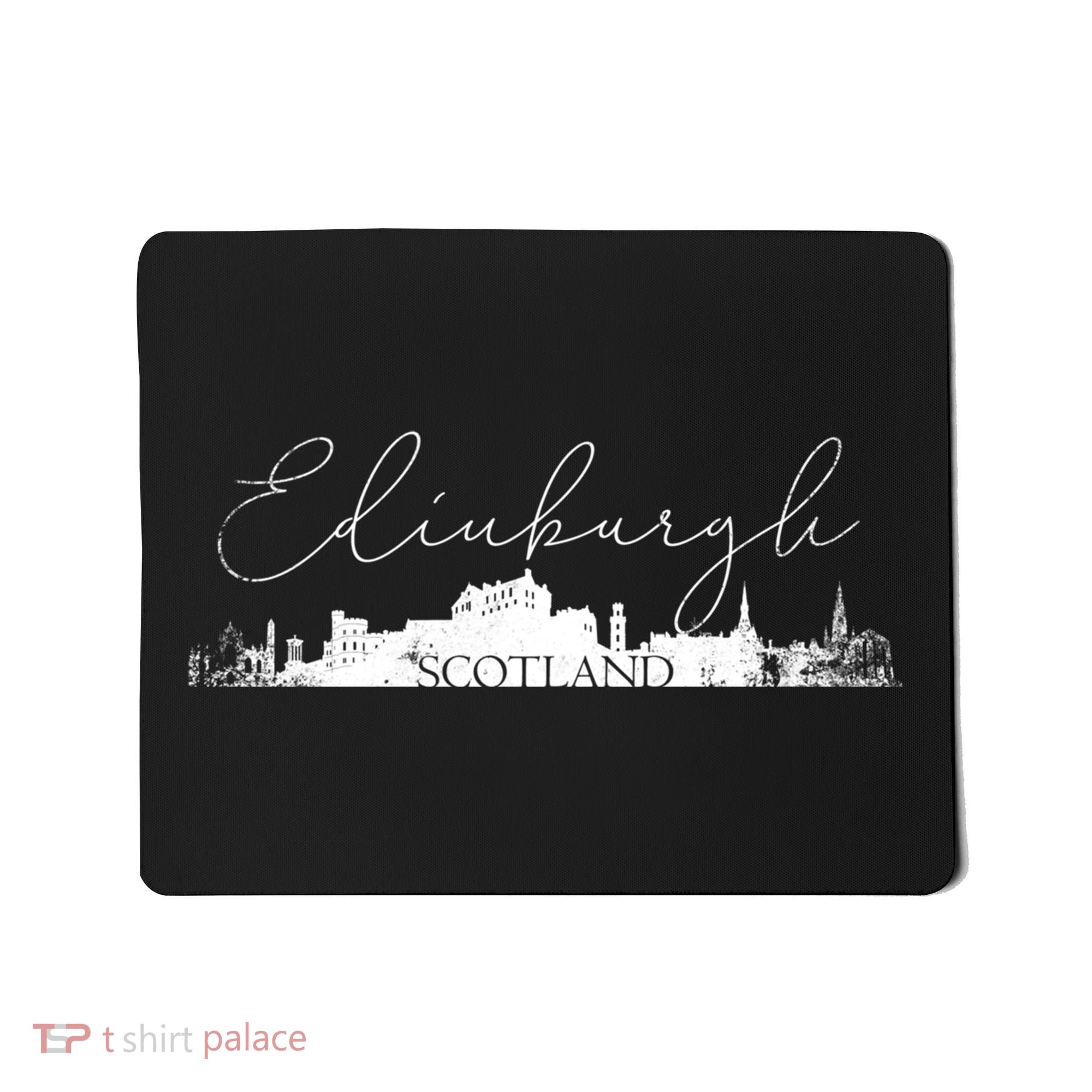 Edinburgh Scotland Tourist Graphic Skyline City Gift Mousepad