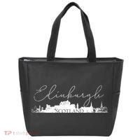 Edinburgh Scotland Tourist Graphic Skyline City Gift Tote Bag thumb 0