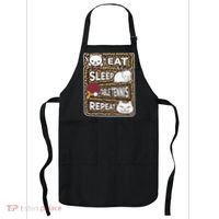 Eat Sleep Table Tennis Repeat Ping Pong Lover Outfit Apron thumb 0
