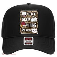 Eat Sleep Table Tennis Repeat Ping Pong Lover Outfit Hat thumb 0