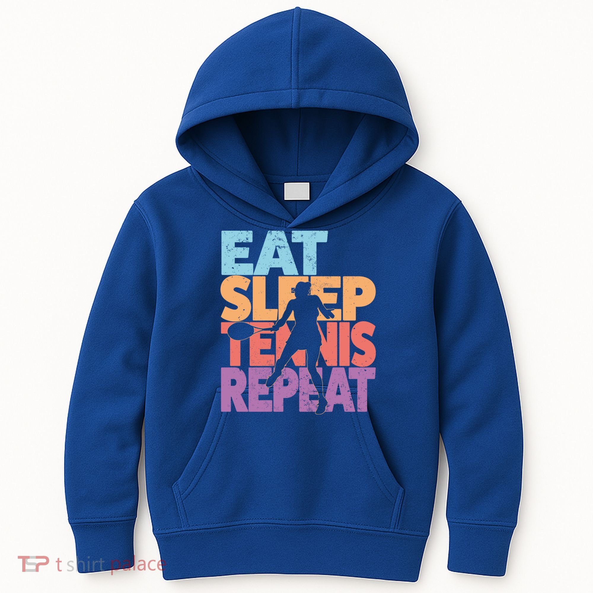 Eat Sleep Tennis Repeat Great Gift Tennis Gift Kids Hoodie