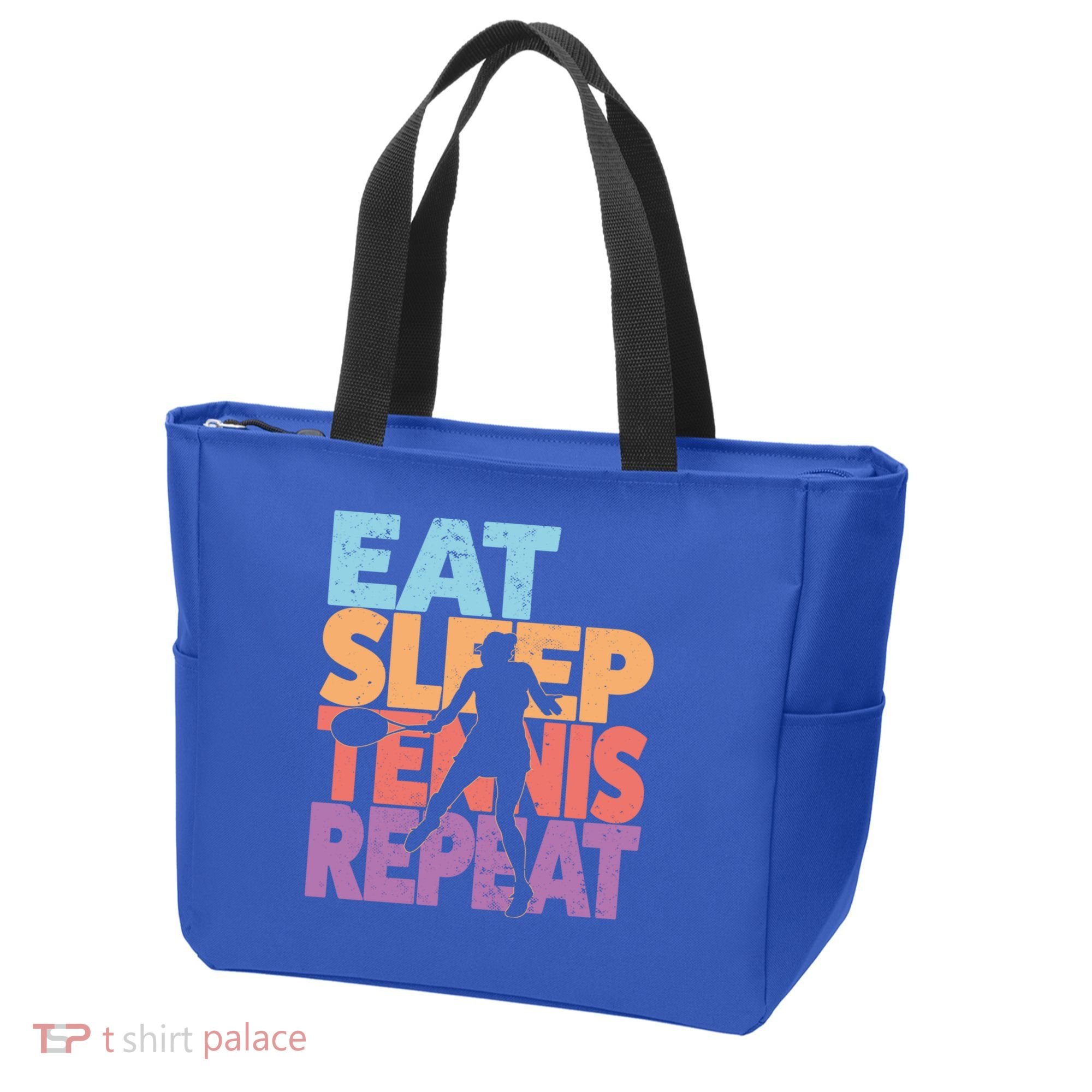 Eat Sleep Tennis Repeat Great Gift Tennis Gift Tote Bag
