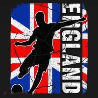 England Soccer Team British Flag Jersey Football Fans Backpack thumb 2