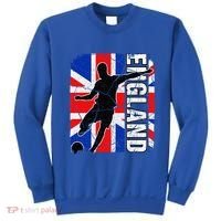 England Soccer Team British Flag Jersey Football Fans Sweatshirt thumb 0