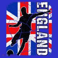 England Soccer Team British Flag Jersey Football Fans T-Shirt thumb 7