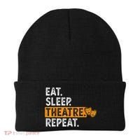 Eat Sleep Theatre Repeat Theater Beanie thumb 0