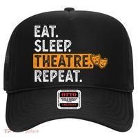 Eat Sleep Theatre Repeat Theater Hat thumb 0